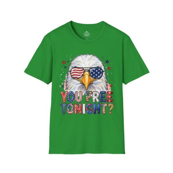 12409952270107738105_2048.jpeg Patriotic Eagle T-Shirt - "You Free Tonight?" 4th of July Tee
