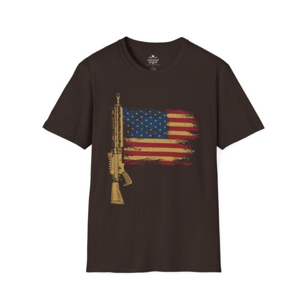 1243730378944088871_2048-1.jpeg AR-15 American Flag T-Shirt — Patriotic Rifle Graphic Tee