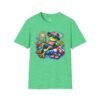 12533441230839510260_2048.jpeg Fourth of July Patriotic Frog with Beer T-Shirt — Relaxing American Flag Pool Float Design