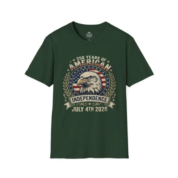 12705195324525861515_2048.jpeg Independence Eagle T-Shirt — 250 Years of American Independence, July 4th 2026