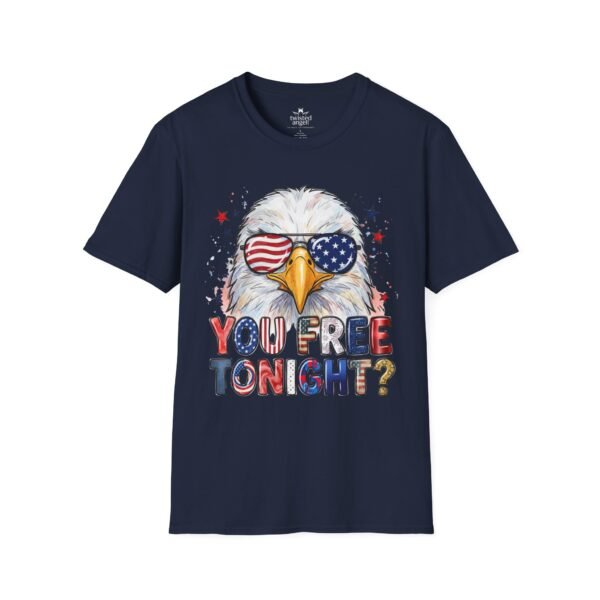 12776284238196381894_2048.jpeg Patriotic Eagle T-Shirt - "You Free Tonight?" 4th of July Tee