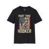 13067643945598517804_2048.jpeg Part Time Hooker Fishing T-Shirt — Patriotic Bass Angler Tee