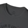 Stay Feral Raccoon T-Shirt — "Freedom Is Overrated" Patriotic Funny Tee