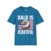 13411039796066061665_2048.jpeg Bald Is Beautiful Eagle T-Shirt — American Flag Patriotic Shirt for Bald Pride