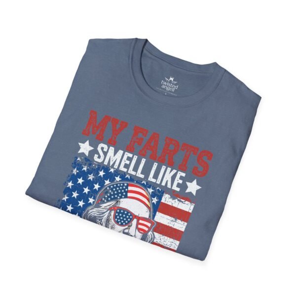 13637942665074236655_2048.jpeg My Farts Smell Like Freedom T-Shirt — Funny Patriotic 4th of July Tee