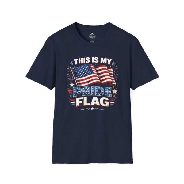This Is My Pride Flag T-Shirt — American Flag Patriotic Tee for 4th of July