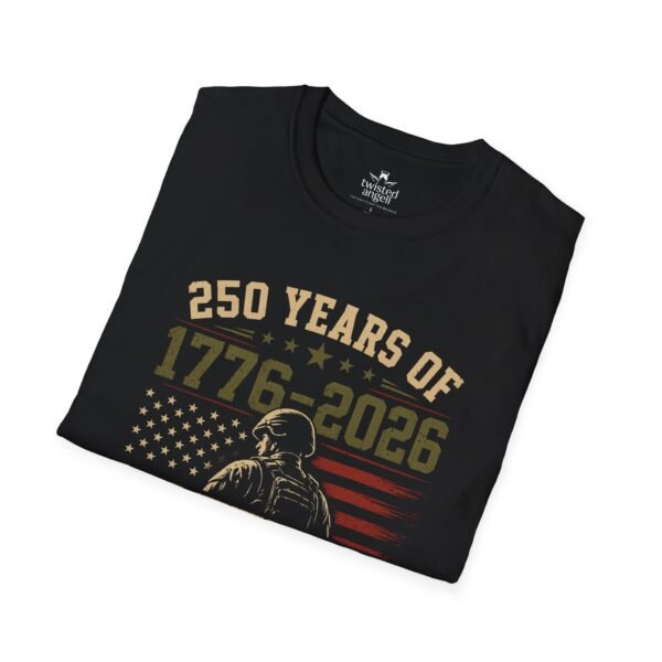 Freedom Soldier  1776-2026 T-Shirt — 250 Years of Freedom Patriotic Tee