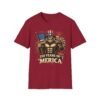 250 Years of 'Merica T-Shirt — Patriotic American Flag Bigfoot Graphic Tee