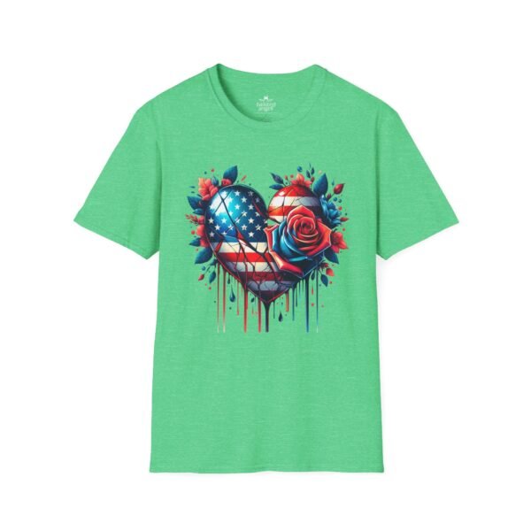 13991087493445221055_2048.jpeg Patriotic Broken Heart Tee — American Flag & Rose Graphic T-Shirt