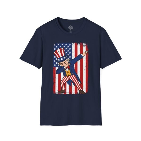 14361608358912528139_2048.jpeg Uncle Sam Dabbing T-Shirt – Patriotic USA Flag 4th of July Tee