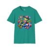 14490926506746541860_2048.jpeg Fourth of July Patriotic Frog with Beer T-Shirt — Relaxing American Flag Pool Float Design