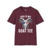 14582763124719342473_2048.jpeg This Is My Goat Tee T-Shirt – American Flag Sunglasses Graphic