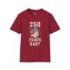 250 Years Baby Eagle T-Shirt – Patriotic American Flag Bald Eagle Tee for Independence Day & 4th of July
