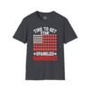 14622997035804799639_2048.jpeg Spangled Hammered T-Shirt – 'Time to Get Star Spangled Hammered' Patriotic Beer Flag Tee