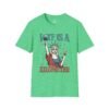 WTF Is A Kilometer T-Shirt — Funny Patriotic Statue of Liberty Travel Humor Tee