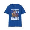 15307954264332400944_2048.jpeg Just Here to Bang T-Shirt — Funny Patriotic Cat Beer 4th of July Tee