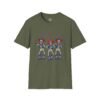 15370854989656826168_2048.jpeg Skeleton Trio Fireworks T-Shirt — Patriotic Cowboy Dance Tee