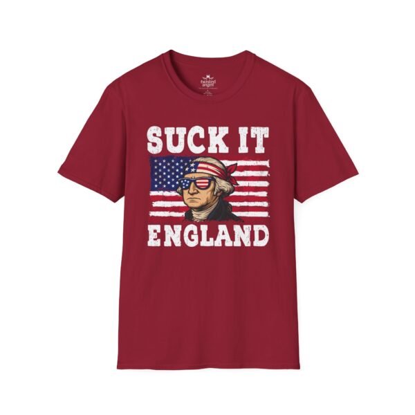 15832258265649391045_2048.jpeg Suck It England T-Shirt — Patriotic George Washington Graphic Tee