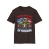 15973633937032748328_2048.jpeg 250 Years of Freedom Motorcycle Frog T-Shirt — Patriotic 4th of July Tee