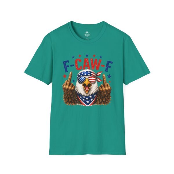 15982933849767841340_2048.jpeg Graphic T-Shirt — Patriotic Eagle "F CAW-F" Middle Finger Design