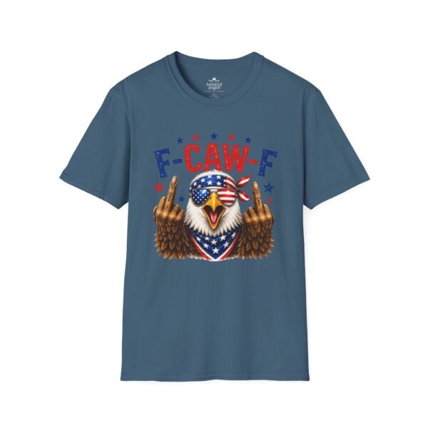 16103430432485531022_2048.jpeg Graphic T-Shirt — Patriotic Eagle "F CAW-F" Middle Finger Design