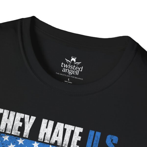 16159414206874583625_2048.jpeg Patriotic Washington Tee "They Hate U.S. Cuz They Ain't U.S."