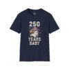 250 Years Baby Eagle T-Shirt – Patriotic American Flag Bald Eagle Tee for Independence Day & 4th of July