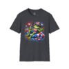 16307751180915142412_2048.jpeg Fourth of July Patriotic Frog with Beer T-Shirt — Relaxing American Flag Pool Float Design