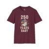250 Years Baby Eagle T-Shirt – Patriotic American Flag Bald Eagle Tee for Independence Day & 4th of July