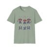 16869396923549830625_2048.jpeg Skeleton Trio Fireworks T-Shirt — Patriotic Cowboy Dance Tee