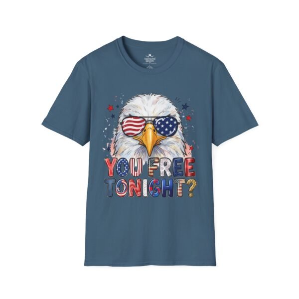 16935207583174184556_2048.jpeg Patriotic Eagle T-Shirt - "You Free Tonight?" 4th of July Tee