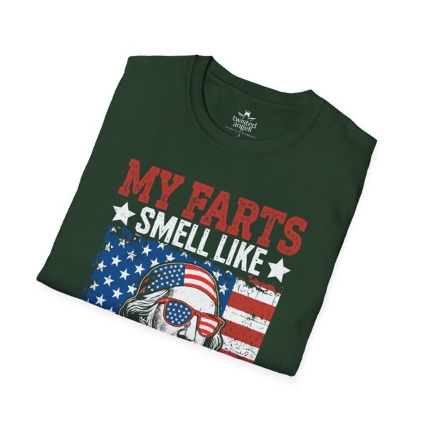 17206241894601404698_2048.jpeg My Farts Smell Like Freedom T-Shirt — Funny Patriotic 4th of July Tee