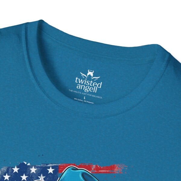 17263525929832155214_2048.jpeg Cowgirl Flag T-Shirt — "This One's For Toby" Patriotic Rodeo Tee