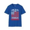 17539477402711151947_2048.jpeg Spangled Hammered T-Shirt – 'Time to Get Star Spangled Hammered' Patriotic Beer Flag Tee