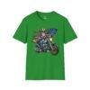 17605260348736962666_2048.jpeg Uncle Sam Riding Motorcycle - Patriotic Flag T-shirt