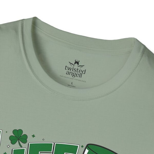 St. Patrick's Day Tee — "Life Without Shenanigans Is Possible But Pointless" Graphic Shirt