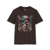 17662801890684658972_2048.jpeg Skull & Pistols American Flag T-Shirt — Patriotic Biker Skull Graphic Tee