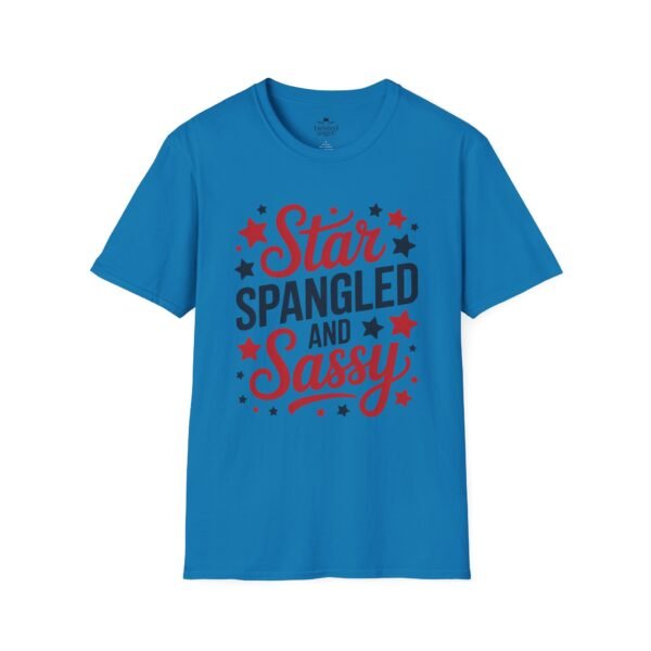 Star Spangled and Sassy T-Shirt — Patriotic Tee for Women