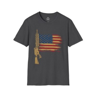 17731048976124865033_2048-1.jpeg AR-15 American Flag T-Shirt — Patriotic Rifle Graphic Tee