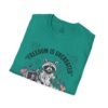 Stay Feral Raccoon T-Shirt — "Freedom Is Overrated" Patriotic Funny Tee