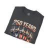 250 Years 1776-2026 Jet Fighter Flag T-Shirt — American Anniversary Patriotic Tee