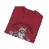 Stay Feral Raccoon T-Shirt — "Freedom Is Overrated" Patriotic Funny Tee