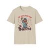 'I'm Just Here for the Wieners' Dachshund Patriotic T-Shirt