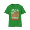 18314477277567360971_2048.jpeg Spangled Hammered T-Shirt – 'Time to Get Star Spangled Hammered' Patriotic Beer Flag Tee