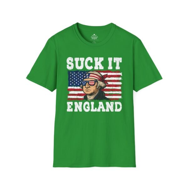 1902237785659460599_2048.jpeg Suck It England T-Shirt — Patriotic George Washington Graphic Tee