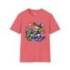 1940776155370090782_2048.jpeg Fourth of July Patriotic Frog with Beer T-Shirt — Relaxing American Flag Pool Float Design