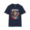 Bruh 250 Years ‘Merica T-Shirt — Patriotic Eagle Beer Graphic Tee