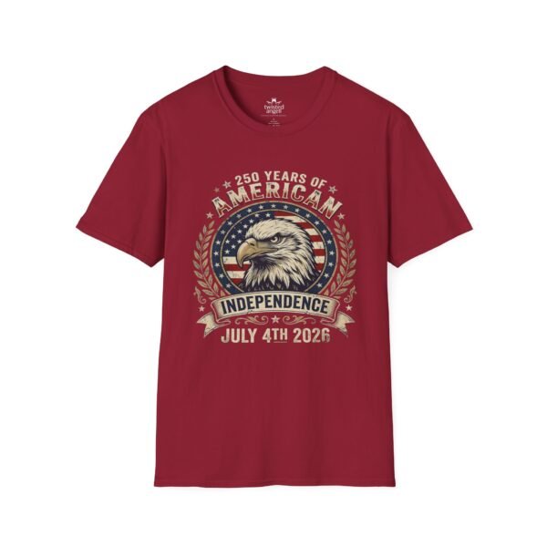2187126480909853493_2048.jpeg Independence Eagle T-Shirt — 250 Years of American Independence, July 4th 2026
