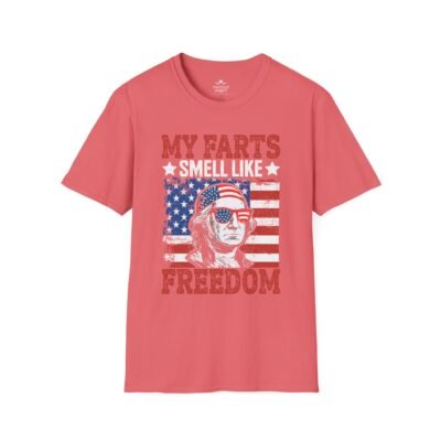 2228219706395128205_2048.jpeg My Farts Smell Like Freedom T-Shirt — Funny Patriotic 4th of July Tee