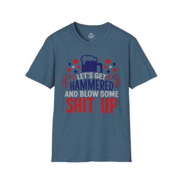 2511995866732058132_2048.jpeg Hammered Beer T-Shirt – "Let's Get Hammered and Blow Some Shit Up" Patriotic Party Tee